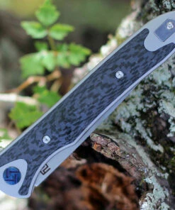 Discount ✨ Artisan Cutlery Artisan Shark ATZ1707GGY, 3.94" S35VN Plain Blade, Gray Titanium Handle 🎁 -Automatic Knives shop ATZ1707GGY.3 85123.1599227807