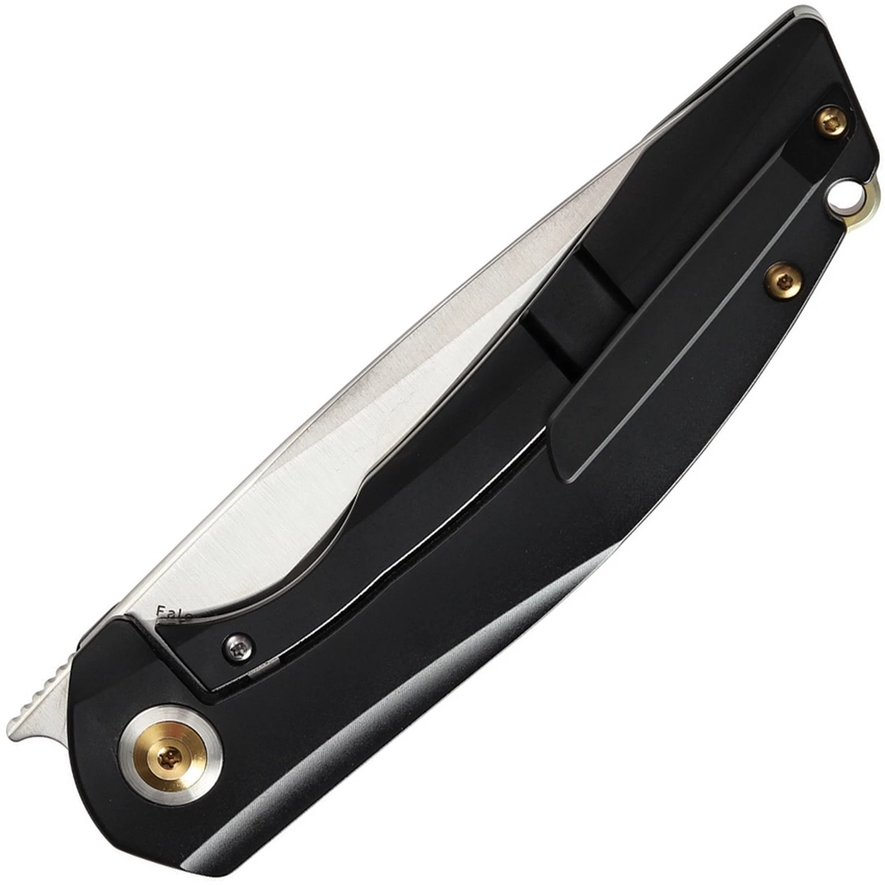 Outlet 💯 Kansept Knives K1007A5 Accipiter , 3.50" CPM-S35VN Stonewashed Plain Blade, Black Titanium w/ Copper Handle 😀 2 Outlet 💯 Kansept Knives K1007A5 Accipiter , 3.50" CPM-S35VN Stonewashed Plain Blade, Black Titanium w/ Copper Handle 😀 - Image 2