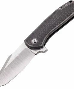 Deals 🔔 Alliance Designs Angry Stuby Baby Bear Framelock CF ALABB2, 2.9" RWL34 Plain Blade, PVD Titanium Handle 🤩