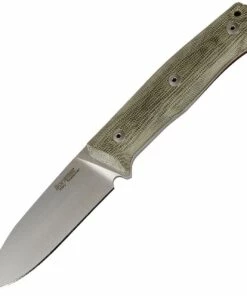 Deals 😍 LionSteel B35CVG 3.54" Sleipner Steel Satin Blade, Green Canvas Micarta Handle 🎁