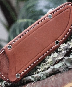 Budget 💯 Bark River Knives Bark River Mini Fox River 01023MGC, 2.9" 3V Plain Blade, Green Canvas Micarta Handle 🔥 -Automatic Knives shop BA01023 SHEATH 84377.1620154201