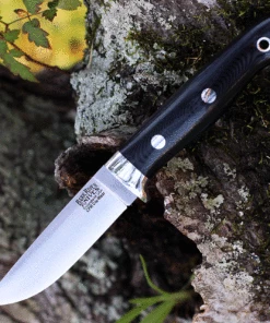 Cheapest 🎁 Bark River Knives Bark River Mountaineer II - Black Canvas Micarta (3.5" CPM CRU-Wear) 02-064-MBC ❤️