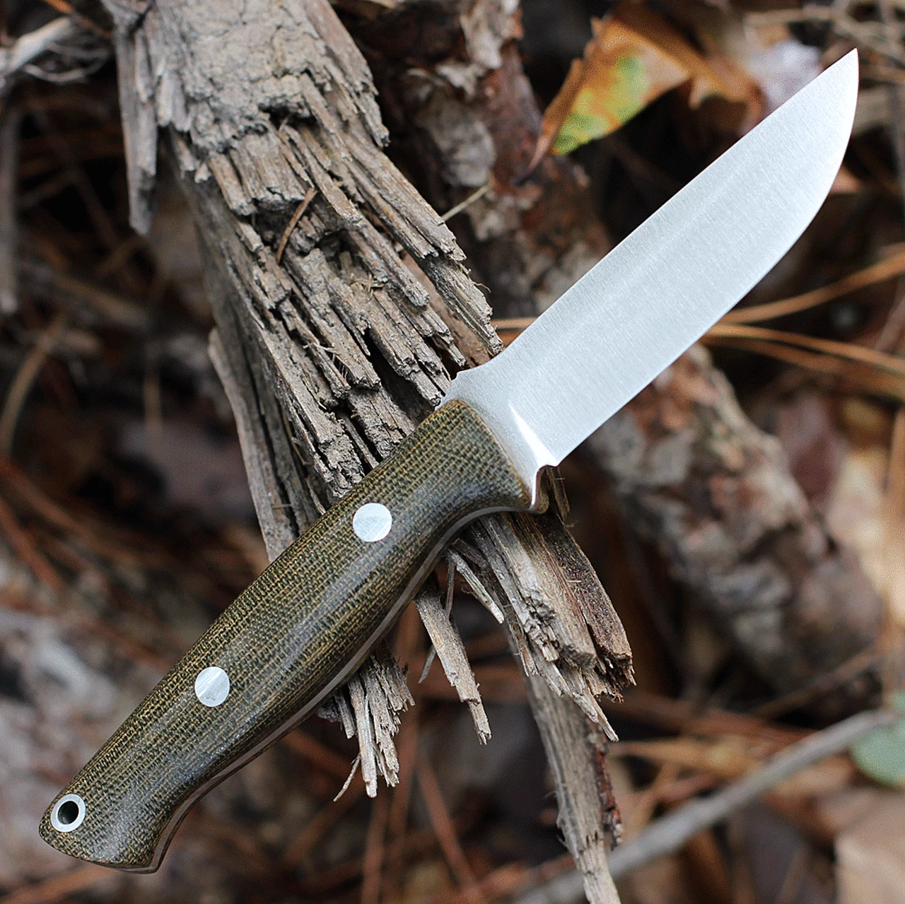 Discount ⌛ Bark River Knives Bravo EDC Green (3.37 Satin) 07027MGC ❤️ 2 Discount ⌛ Bark River Knives Bravo EDC Green (3.37 Satin) 07027MGC ❤️ - Image 2