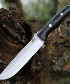 Coupon 💯 Bark River Knives Bark River Bravo 1.5 Black Micarta (6" A2) 07-113M-BC ⭐