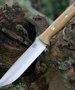 Budget ⭐ Bark River Knives Bark River Bravo 1.5 Natural Micarta (6" A2) 07-113M-NC 🔥