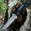 Wholesale 🎁 Bark River Knives Chute Knife 07152MBC, 4.25" CPM-154 Drop Point Plain Blade, Black Canvas Handle 👏