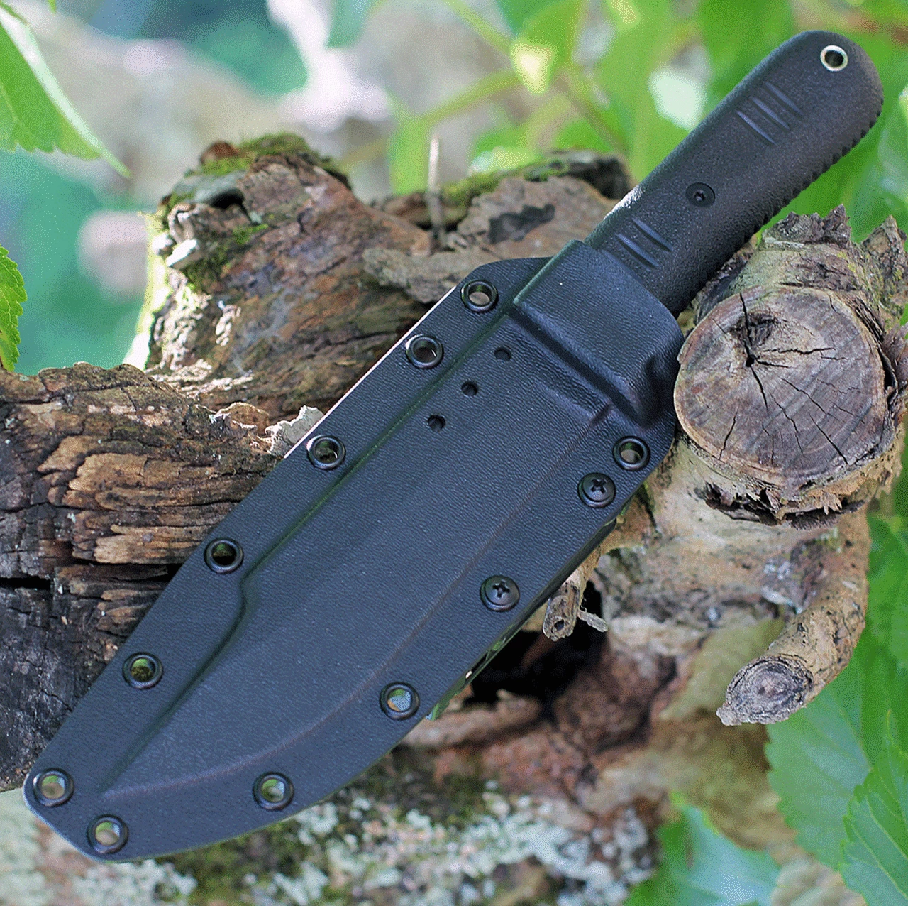 Top 10 ⭐ Bastinelli Creations Montana Fixed Blade BAS225, 6.5" N690 Black Plain Blade, Black Kraton Handle, Black Kydex Sheath 🧨 3 Top 10 ⭐ Bastinelli Creations Montana Fixed Blade BAS225, 6.5" N690 Black Plain Blade, Black Kraton Handle, Black Kydex Sheath 🧨 - Image 3