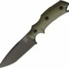 Cheapest ⌛ Bastinelli Creations R.E.D. Fixed Blade BAS04G, 4" N690 Black Plain Blade, Green G-10 Handle, Black Kydex Sheath 👏