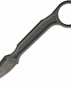 Discount 👍 Bastinelli Creations SPADE Neck Knife BAS223, 1.75" N690Co Dark Stonewashed Plain Drop Point Fixed Blade, Kydex Sheath ❤️