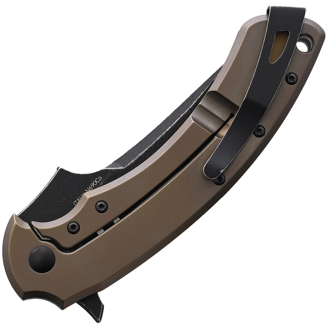 Buy 💯 Bastinelli Creations Bastinelli Geco Flipper - Black G-10 (3.35" N690Co) FOX537BR 👍 2 Buy 💯 Bastinelli Creations Bastinelli Geco Flipper - Black G-10 (3.35" N690Co) FOX537BR 👍 - Image 2