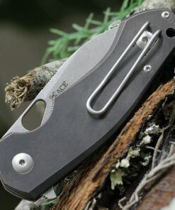 Discount 🤩 GiantMouse ACE Biblio Flipper, 2.9" M390 Stonewash Drop Point Blade, Bronze Handle ✨ -Automatic Knives shop BIBLIO BRONZE.2 03922.1618258734