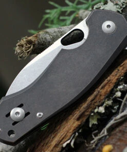 Discount 🤩 GiantMouse ACE Biblio Flipper, 2.9" M390 Stonewash Drop Point Blade, Bronze Handle ✨ -Automatic Knives shop BIBLIO BRONZE 52761.1618258734