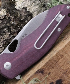 Brand new 😀 GiantMouse ACE Biblio Flipper, 2.875" M390 Satin Plain Blade, Burgundy Canvas Handle ✔️ 6 Brand new 😀 GiantMouse ACE Biblio Flipper, 2.875" M390 Satin Plain Blade, Burgundy Canvas Handle ✔️ -Automatic Knives shop BIBLIO BURGUNDY.1 85676.1618857270