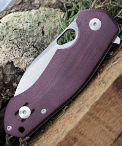 Brand new 😀 GiantMouse ACE Biblio Flipper, 2.875" M390 Satin Plain Blade, Burgundy Canvas Handle ✔️ 7 Brand new 😀 GiantMouse ACE Biblio Flipper, 2.875" M390 Satin Plain Blade, Burgundy Canvas Handle ✔️ -Automatic Knives shop BIBLIO BURGUNDY 08860.1618857270