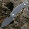 Discount 🧨 GiantMouse ACE Biblio Flipper, 2.9" PVD Stonewashed M390 Drop Point Blade, PVD Stonewashed Titanium Handle 👍