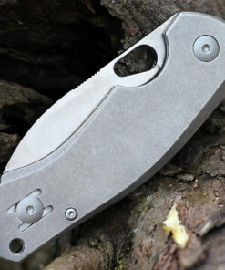 Cheapest ✔️ GiantMouse ACE Biblio Flipper, 2.9" Satin M390 Drop Point Blade, Titanium Handle 🧨 -Automatic Knives shop BIBLIO TI SATIN.3 77505.1611765756
