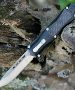 Top 10 ⭐ CobraTec Knives BLKKCDNS Black King Cobra, 4" D2 Steel Drop Point, Anodized Aviation Aluminum Handle w/ Carbon Fiber Inlay ✔️