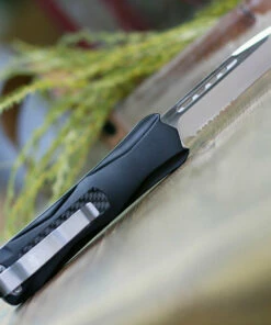 New ⌛ CobraTec Knives BLKKCTS Black King Cobra, 4" D2 Steel Tanto Part Serrated Blade, Anodized Aviation Aluminum w/ Carbon Fiber Inlay 😀 5 New ⌛ CobraTec Knives BLKKCTS Black King Cobra, 4" D2 Steel Tanto Part Serrated Blade, Anodized Aviation Aluminum w/ Carbon Fiber Inlay 😀 -Automatic Knives shop BLKKCTS 46562.1598969989