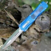 Deals 🎁 CobraTec Knives BLUKCDAGNS Blue King Cobra, 4" D2 Steel Blade Dagger, Anodized Aviation Aluminum Handle ❤️