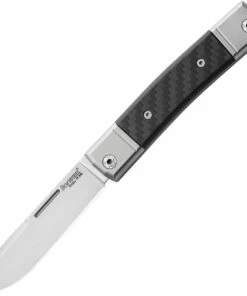 Flash Sale 👍 LionSteel Bestman BM2CF Slip Joint, 2.80" M390 Steel Drop Point Blade, Carbon Fiber Handle 😀