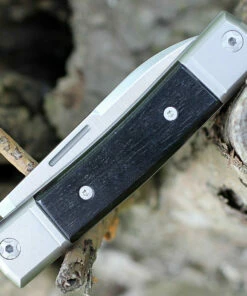 Best Pirce 🧨 LionSteel Bestman BM2EB Slip Joint, 2.80" M390 Steel Drop Point Blade, Ebony Wood Handle 😍 -Automatic Knives shop BM2EB.3 80881.1590069979