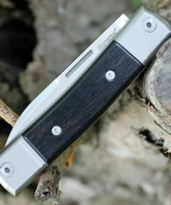 Best Pirce 🧨 LionSteel Bestman BM2EB Slip Joint, 2.80" M390 Steel Drop Point Blade, Ebony Wood Handle 😍 -Automatic Knives shop BM2EB.4 90779.1590069979