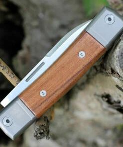 Brand new 👏 LionSteel Bestman BM2ST Slip Joint, 2.80" M390 Steel Drop Point Blade, Santos Wood Handle ❤️ -Automatic Knives shop BM2ST.3 79656.1590069565