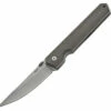 Buy 🧨 Boker Plus Kwaiken Folding Knife 01BO291, 3" AUS-8 Stonewash Plain Blade, Green Micarta Handle ⌛