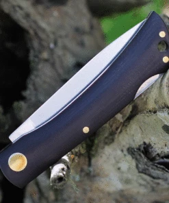 Deals 🛒 Boker Solingen Rangebuster 110914, 3.03" Bohler N690 Steel Satin Plain Blade, Maroon Linen Micarta Handles ⌛ -Automatic Knives shop BO110914.2 53659.1625856805