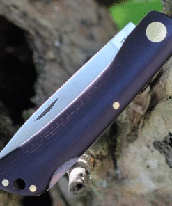 Deals 🛒 Boker Solingen Rangebuster 110914, 3.03" Bohler N690 Steel Satin Plain Blade, Maroon Linen Micarta Handles ⌛ -Automatic Knives shop BO110914.3 91097.1625856805