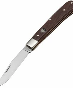 Buy 😀 Boker Trapper Uno 112565, 3.07" 440C Steel, Desert Ironwood Handle 🔥