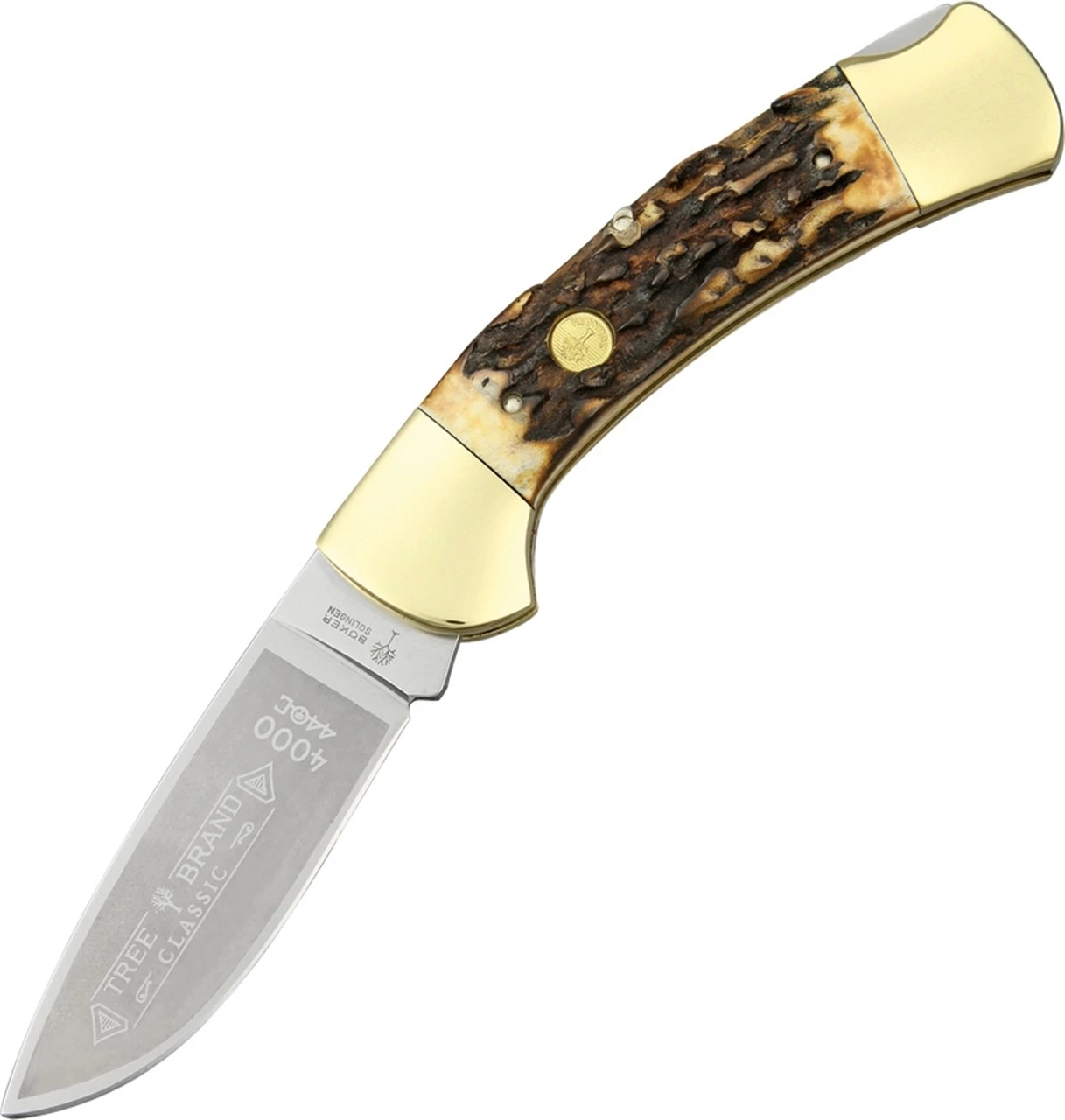 Cheapest 🌟 Boker 3000 Stag II - Brown Stag (3.35" 440C) 114000 👏 1 Cheapest 🌟 Boker 3000 Stag II - Brown Stag (3.35" 440C) 114000 👏