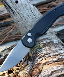 Flash Sale 💯 Boker Plus Karakurt Automatic - Blk Alum (3.1" 154CM Satin) 01BO363 🌟