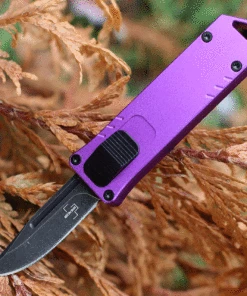 Promo ✔️ Boker Plus USB OTF Automatic Purple (1.8" D2 Black SW) 06EX277 👍