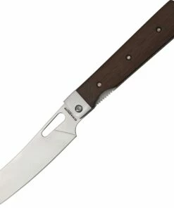 Deals 🧨 Boker Magnum Outdoor Cuisine III 01MB432, 4.75" 440 Stainless Steel Satin Plain Blade, Brown Rosewood Handles 😀
