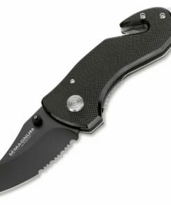 Discount 🧨 Boker Magnum Compact Rescue 01MB456, 1.88" 440A Part Serrated Blade, Aluminum Handle 😀