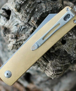 Budget 🛒 Boker Plus Tenshi - Brass (2.7" VG-10 Satin) 01BO328 ⌛ -Automatic Knives shop BOP01BO328.2 20392.1645472682