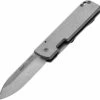 Best reviews of 🎉 Boker Plus Lancer 42 - Gray SS (2.87" D2 SW) 01BO464 ✔️