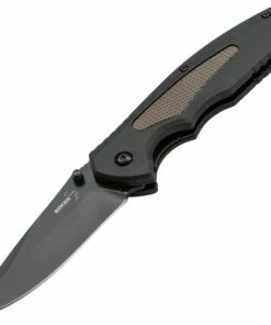 Cheap 😍 Boker Plus Gemini NGA BK Coyote 01BO505, 3.5" D2 Steel Black Plain Blade, Black/Coyote Handle ⌛