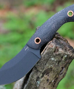 New 🎉 Boker Plus Nessmi Pro Fixed Blade - Blk Micarta (2.8" Blk D2) 02BO066 ✔️