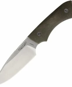 Promo 😀 Bradford Guardian4 3D, 4.625" N690 Plain Blade, OD Green Micarta Handle ⌛