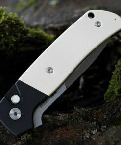 Discount ⭐ Pro-Tech Terzuola ATCF Automatic "Tuxedo" Blk Alum / Ivory Micarta (3.5" SW Magnacut) BT2751 👏 6 Discount ⭐ Pro-Tech Terzuola ATCF Automatic "Tuxedo" Blk Alum / Ivory Micarta (3.5" SW Magnacut) BT2751 👏 -Automatic Knives shop BT2751.3 95344.1643306605