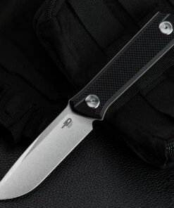 Coupon 💯 Bestech Hedron Fixed Blade Black G-10 (3.75" D2 SW) BFK02A 🌟