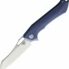 Best deal ⭐ Bestech Platypus BG28A Flipper Knife, 3.43" D2 Two-Tone Sheepsfoot Blade, Milled Gray (Blue) G-10 Handle 😍