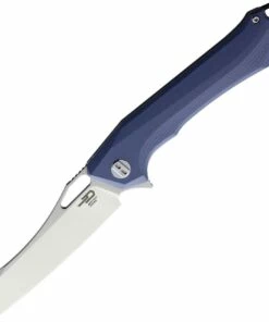 Best deal ⭐ Bestech Platypus BG28A Flipper Knife, 3.43" D2 Two-Tone Sheepsfoot Blade, Milled Gray (Blue) G-10 Handle 😍