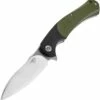 Top 10 🧨 Bestech Knives Penguin Flipper Knife BG32A, 3.6" D2 Satin & Stonewash Plain Blade, Green & Black G-10 Handle 😀