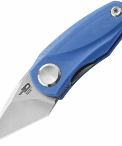 Hot Sale ✔️ Bestech Tulip Front Flipper - Blue G10 (1.5" 14C28N SW) BG38D 🔔