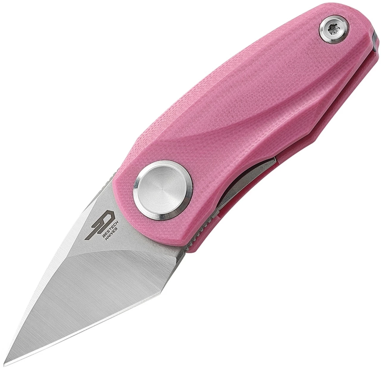 New 😍 Bestech Tulip Front Flipper - Pink G10 (1.5" 14C28N SW) BG38E 🎉 1 New 😍 Bestech Tulip Front Flipper - Pink G10 (1.5" 14C28N SW) BG38E 🎉