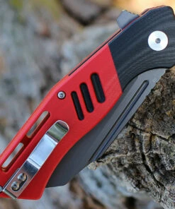 Best Pirce 🧨 Bestech Rockface - Red / Blk G10 (3.4" D2 Black) BG46D 👍 -Automatic Knives shop BTKG46D.3 31598.1645040044