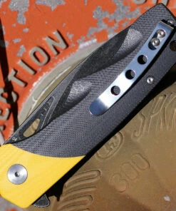 New 😍 Bestech Airstream - Blk / Yellow G10 (3.9" D2 Blk SW Drop Point) BG47B 👍 4 New 😍 Bestech Airstream - Blk / Yellow G10 (3.9" D2 Blk SW Drop Point) BG47B 👍 -Automatic Knives shop BTKG47B.1 50938.1645037750